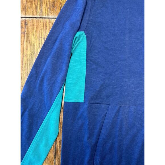 NWT Chaps Pullover 1/4 Zip Windbreaker Size Men's XL 40 UPF Blue - Picture 10 of 16